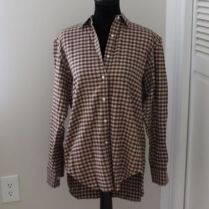 Emanuele Maffeis | Plaid Cotton Button-Up Shirt